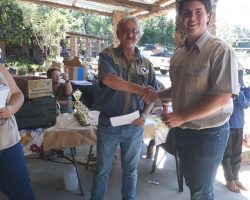 Jaco van wyk ontvang pryse van Dawie1