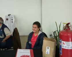 Ina van Wyk - young member and hard worker